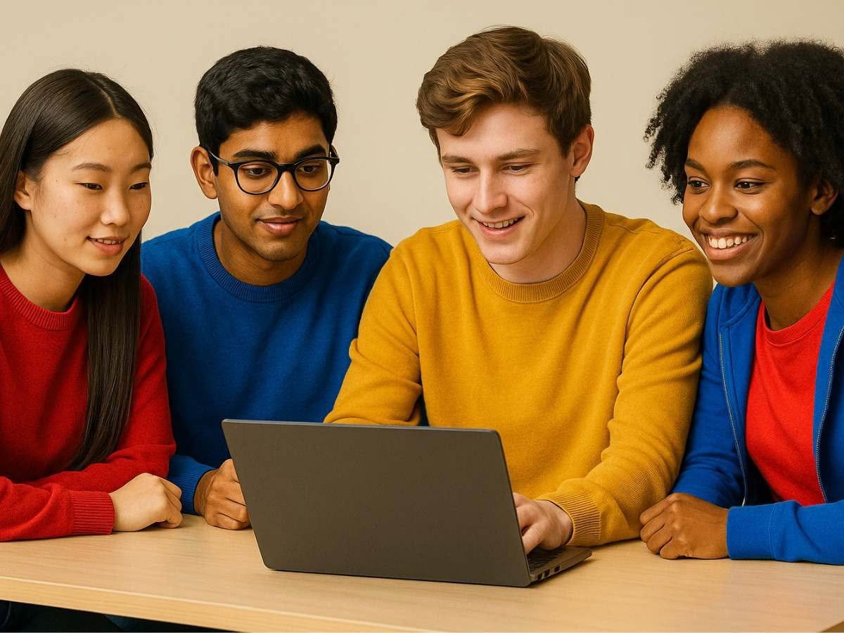 College Debating club practice with Symbai